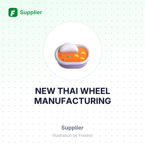 NEW THAI WHEEL MANUFACTURING – summary card, no photo uploaded yet