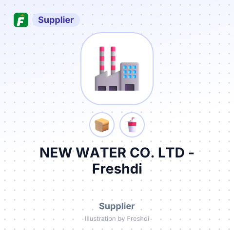 NEW WATER CO. LTD – summary card, no photo uploaded yet