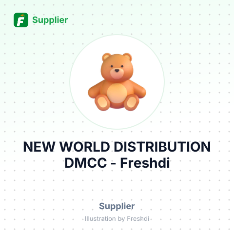 NEW WORLD DISTRIBUTION DMCC – summary card, no photo uploaded yet