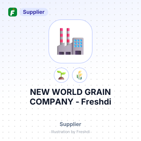 NEW WORLD GRAIN COMPANY – summary card, no photo uploaded yet
