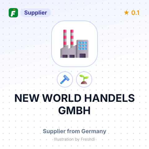 NEW WORLD HANDELS GMBH – summary card, no photo uploaded yet