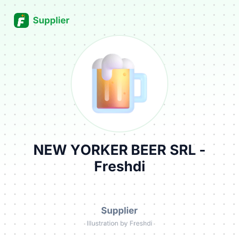 NEW YORKER BEER SRL – summary card, no photo uploaded yet