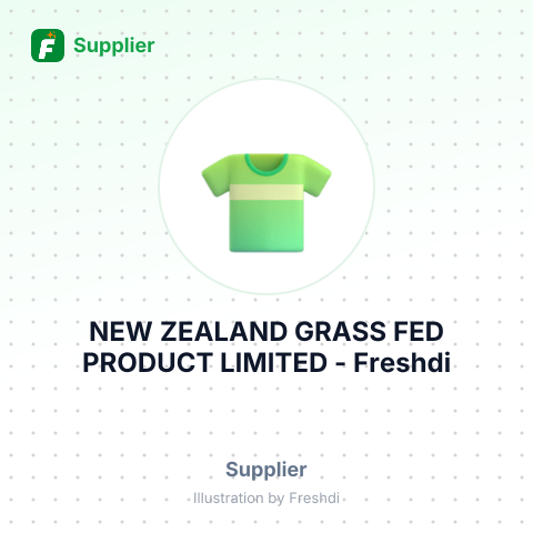 NEW ZEALAND GRASS FED PRODUCT LIMITED – summary card, no photo uploaded yet