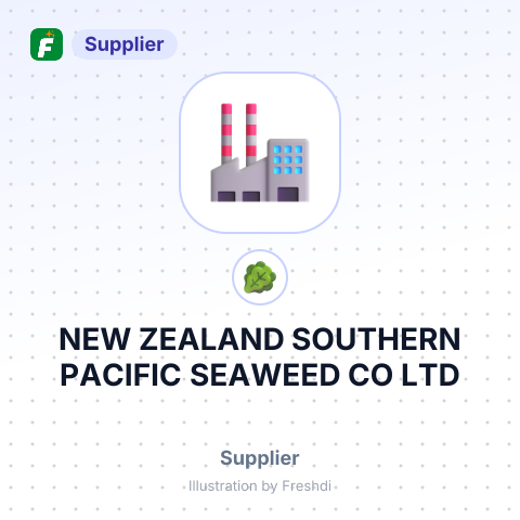 NEW ZEALAND SOUTHERN PACIFIC SEAWEED CO LTD – summary card, no photo uploaded yet