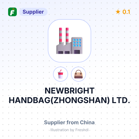 NEWBRIGHT HANDBAG(ZHONGSHAN) LTD. – summary card, no photo uploaded yet