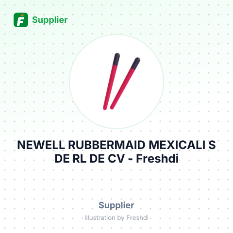 NEWELL RUBBERMAID MEXICALI S DE RL DE CV – summary card, no photo uploaded yet