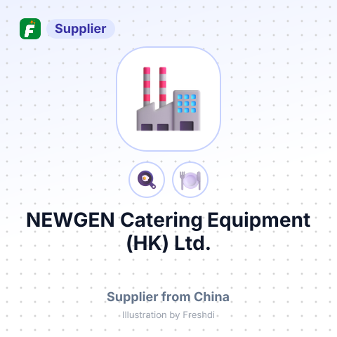 NEWGEN Catering Equipment (HK) Ltd. – summary card, no photo uploaded yet