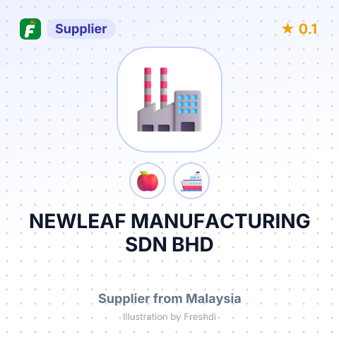 NEWLEAF MANUFACTURING SDN BHD – summary card, no photo uploaded yet