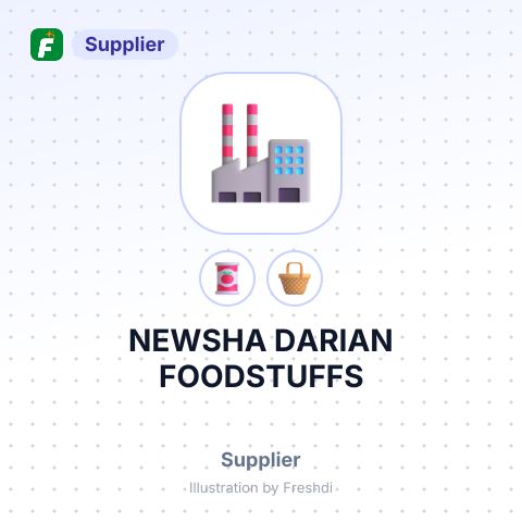 NEWSHA DARIAN FOODSTUFFS – summary card, no photo uploaded yet