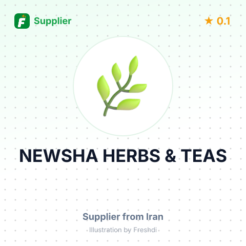 NEWSHA HERBS & TEAS – summary card, no photo uploaded yet