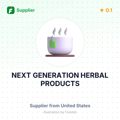 NEXT GENERATION HERBAL PRODUCTS – summary card, no photo uploaded yet