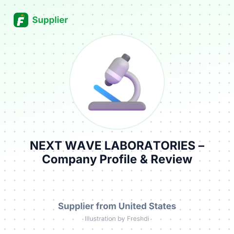 NEXT WAVE LABORATORIES – summary card, no photo uploaded yet