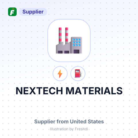 NEXTECH MATERIALS – summary card, no photo uploaded yet