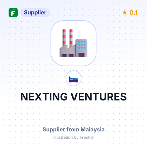 NEXTING VENTURES – summary card, no photo uploaded yet