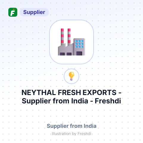 NEYTHAL FRESH EXPORTS – summary card, no photo uploaded yet