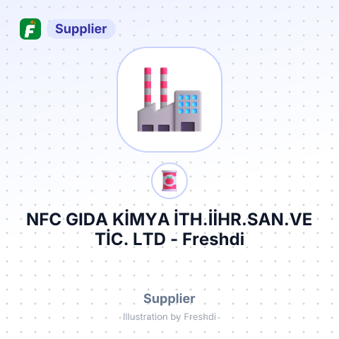 NFC GIDA KİMYA İTH.İİHR.SAN.VE TİC. LTD – summary card, no photo uploaded yet