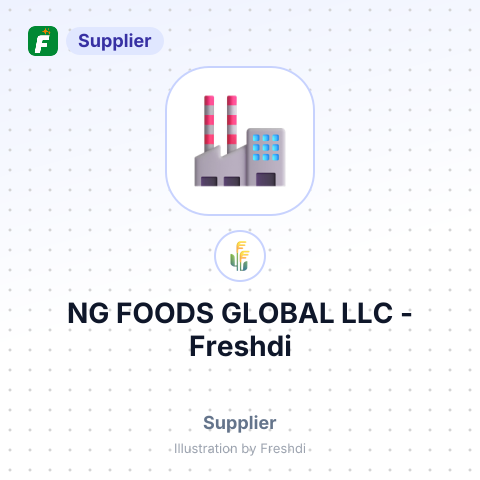 NG FOODS GLOBAL LLC – summary card, no photo uploaded yet