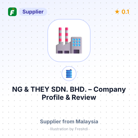 NG & THEY SDN. BHD. – summary card, no photo uploaded yet