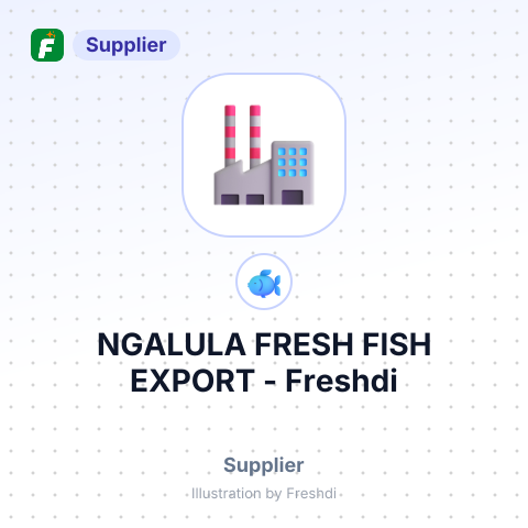 NGALULA FRESH FISH EXPORT – summary card, no photo uploaded yet