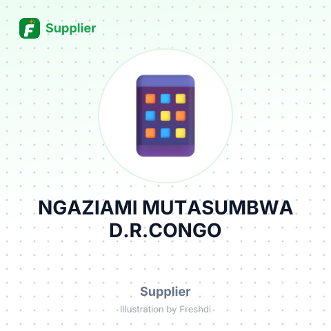 NGAZIAMI MUTASUMBWA D.R.CONGO – summary card, no photo uploaded yet