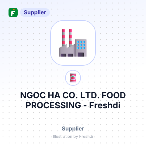 NGOC HA CO. LTD. FOOD PROCESSING – summary card, no photo uploaded yet