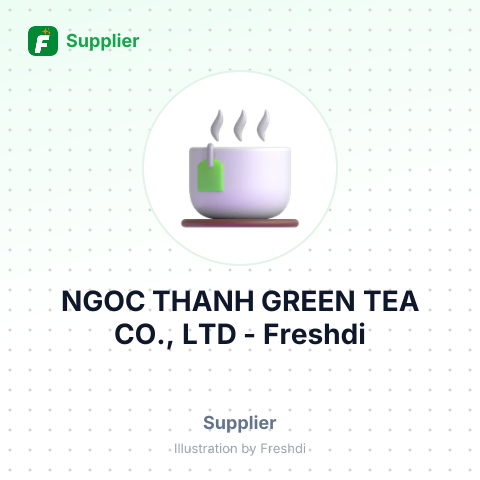 NGOC THANH GREEN TEA CO., LTD – summary card, no photo uploaded yet
