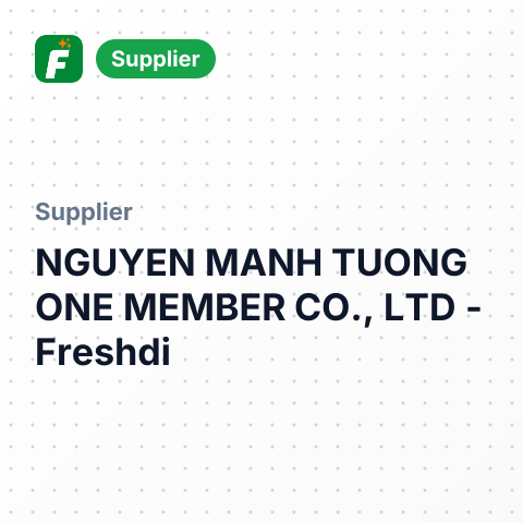 NGUYEN MANH TUONG ONE MEMBER CO., LTD – summary card, no photo uploaded yet