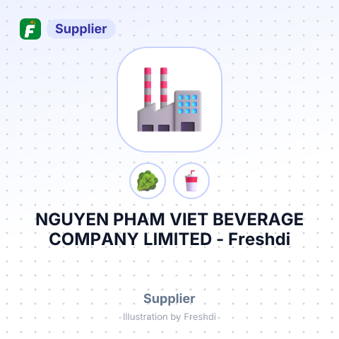 NGUYEN PHAM VIET BEVERAGE COMPANY LIMITED – summary card, no photo uploaded yet