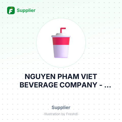 NGUYEN PHAM VIET BEVERAGE COMPANY – summary card, no photo uploaded yet
