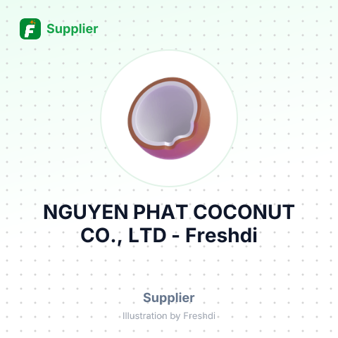 NGUYEN PHAT COCONUT CO., LTD – summary card, no photo uploaded yet