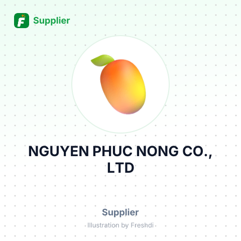 NGUYEN PHUC NONG CO., LTD – summary card, no photo uploaded yet