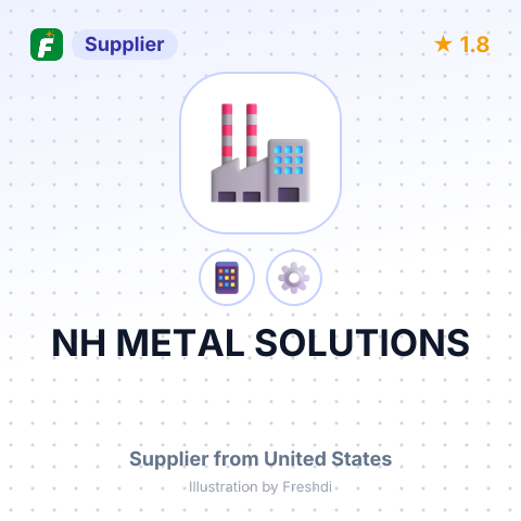 NH METAL SOLUTIONS – summary card, no photo uploaded yet