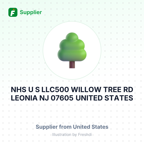 NHS U S LLC500 WILLOW TREE RD LEONIA NJ 07605 UNITED STATES – summary card, no photo uploaded yet