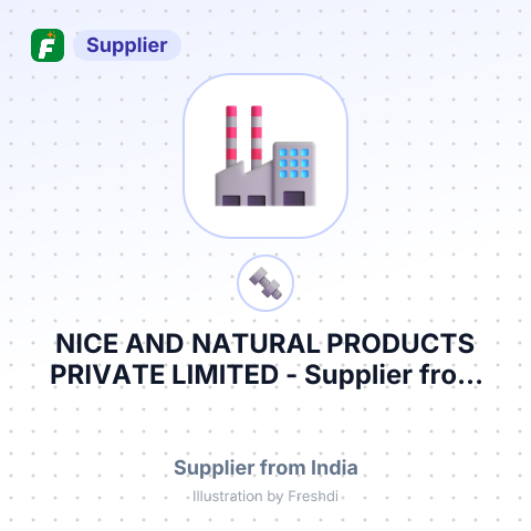 NICE AND NATURAL PRODUCTS PRIVATE LIMITED – summary card, no photo uploaded yet