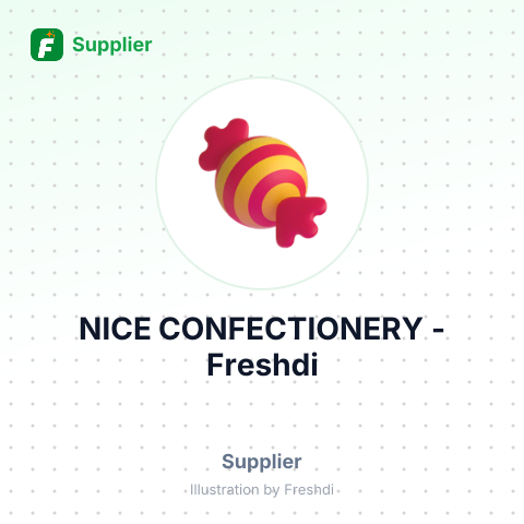 NICE CONFECTIONERY – summary card, no photo uploaded yet