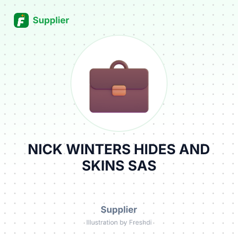 NICK WINTERS HIDES AND SKINS SAS – summary card, no photo uploaded yet