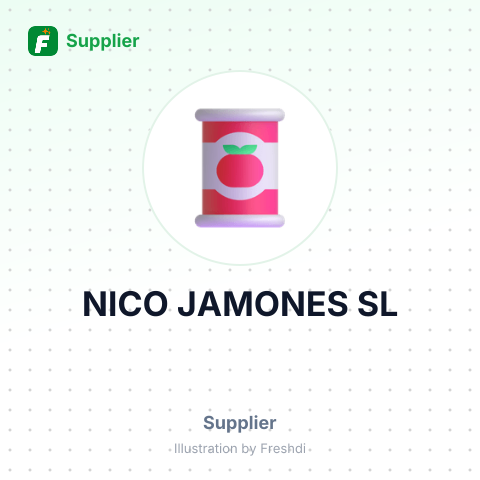 NICO JAMONES SL – summary card, no photo uploaded yet