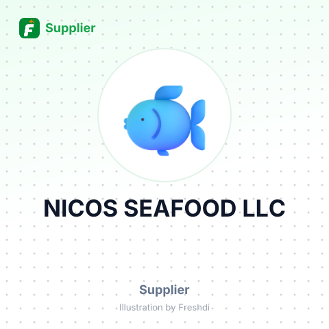 NICOS SEAFOOD LLC – summary card, no photo uploaded yet