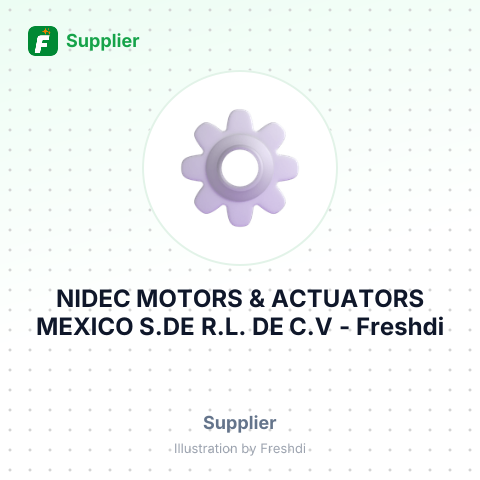 NIDEC MOTORS & ACTUATORS MEXICO S.DE R.L. DE C.V – summary card, no photo uploaded yet