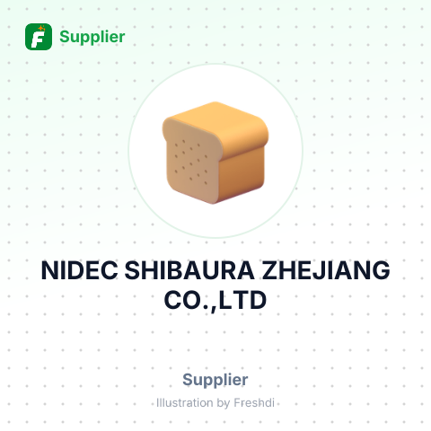 NIDEC SHIBAURA ZHEJIANG CO.,LTD – summary card, no photo uploaded yet