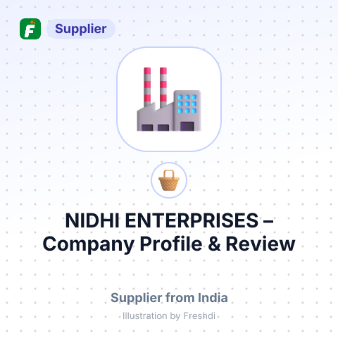NIDHI ENTERPRISES – summary card, no photo uploaded yet