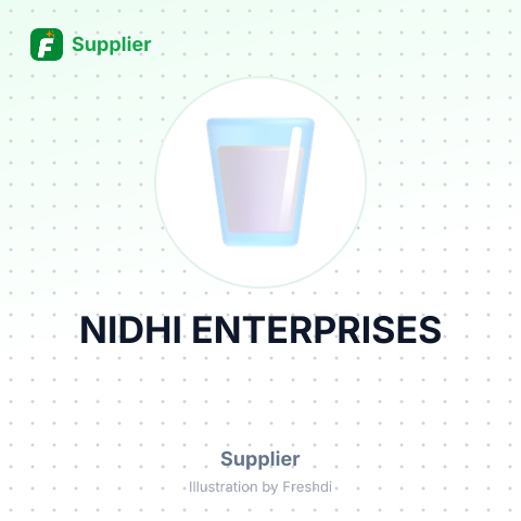 NIDHI ENTERPRISES – summary card, no photo uploaded yet