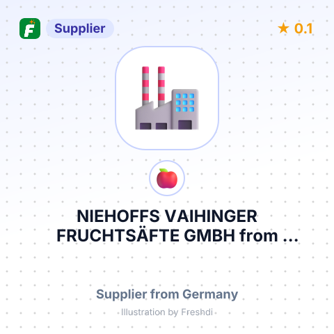 NIEHOFFS VAIHINGER FRUCHTSÄFTE GMBH – summary card, no photo uploaded yet