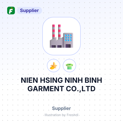 NIEN HSING NINH BINH GARMENT CO.,LTD – summary card, no photo uploaded yet