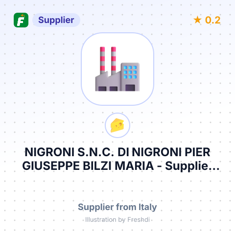NIGRONI S.N.C. DI NIGRONI PIER GIUSEPPE BILZI MARIA – summary card, no photo uploaded yet