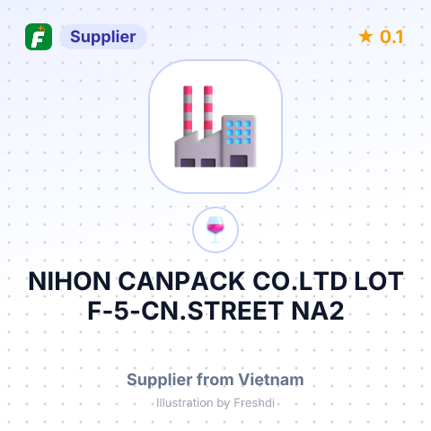 NIHON CANPACK CO.LTD, LOT F-5-CN.STREET NA2, – summary card, no photo uploaded yet