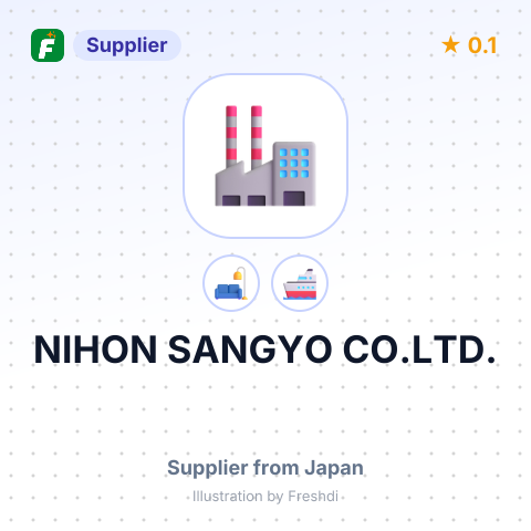 NIHON SANGYO CO.LTD. – summary card, no photo uploaded yet