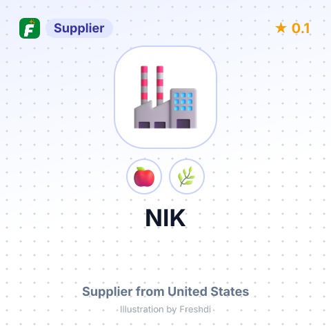 NIK  – summary card, no photo uploaded yet