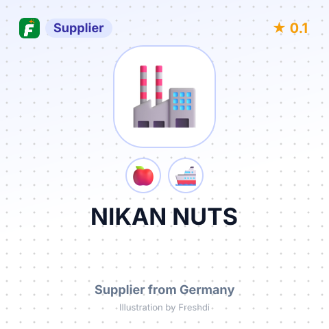 NIKAN NUTS – summary card, no photo uploaded yet