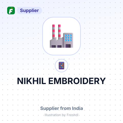 NIKHIL EMBROIDERY – summary card, no photo uploaded yet